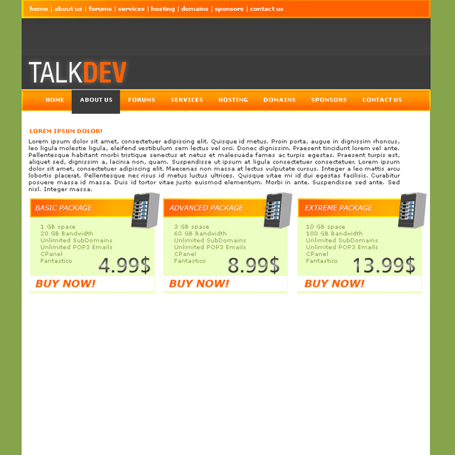 Creating a Hosting Template image 19