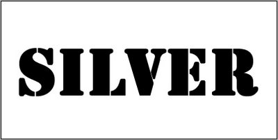 Silver/Metallic Type Text image 2