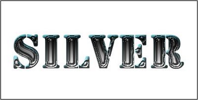 Silver/Metallic Type Text image 9