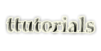 Lining Text Effect Tutorial: Final Result