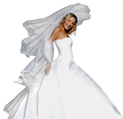 Creating a 'Swan Bride' - Fun With Paths! image 10