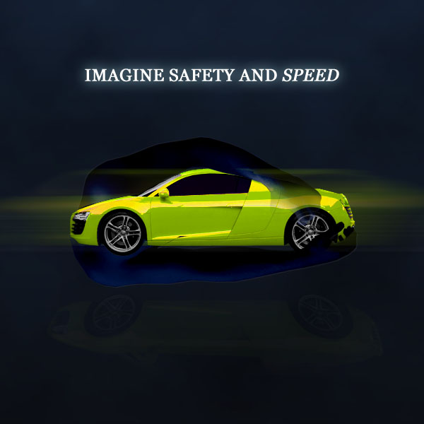 Design a Professional Car Advert Tutorial: Final Result