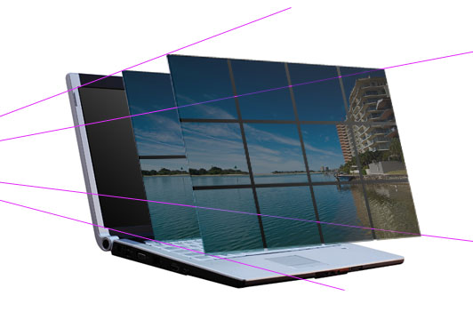 Design a Professional Laptop Advert image 8