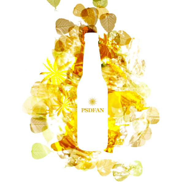 Create a Vibrant Drinks Ad Tutorial: Final Result
