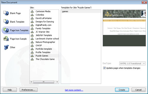 Adding Flash Files to a Webpage in Dreamweaver image 3