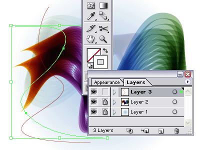 Abstract Colorful Waves image 13