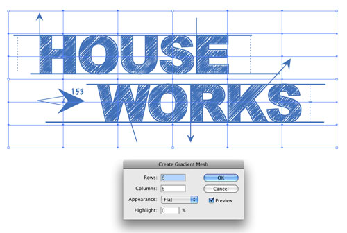Blueprint-Style Text image 10