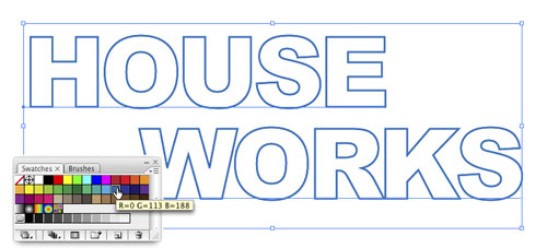 Blueprint-Style Text image 2
