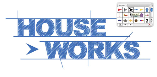 Blueprint-Style Text image 7
