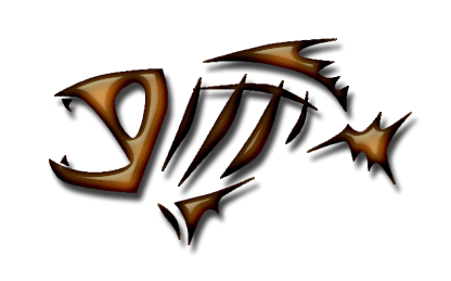 Custom Gloss Contours with G Loomis Skeleton Fish Tutorial: Final Result