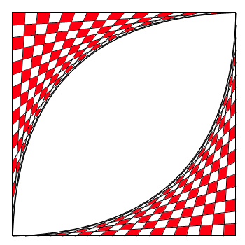 Geometric Curved Checkerboard image 15