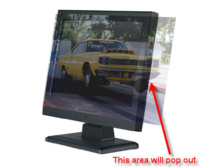 3D Computer Monitor Image image 6