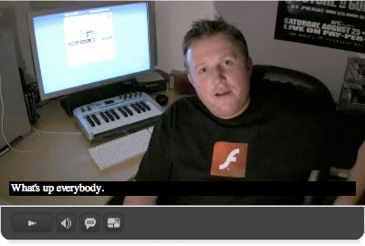 Closed-Captioned Video in Flash CS3 image 8