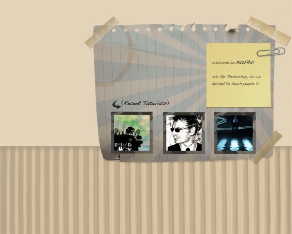 Design a Unique Grungy Website Layout image 13