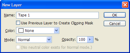 Creating Sticky Tape image 2