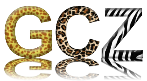 Animal Skin Text image 1
