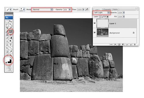 Black and White Fine-Tuning in Photoshop CS3 image 6