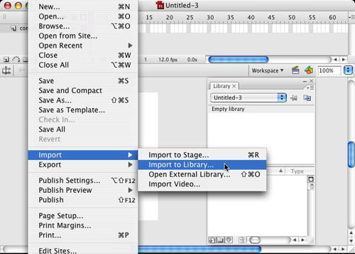 Animating a Banner in Flash image 1