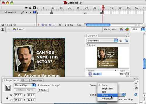 Animating a Banner in Flash image 4