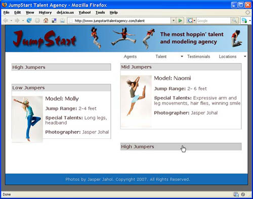 Creating Collapsible Panels with Spry in Dreamweaver image 1