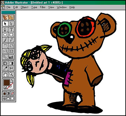 Creating Vector Art Tutorial: Final Result