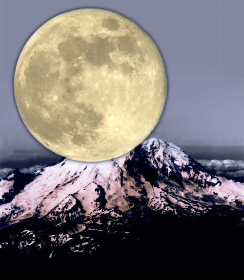 The Mountain Under The Full Moon image 23