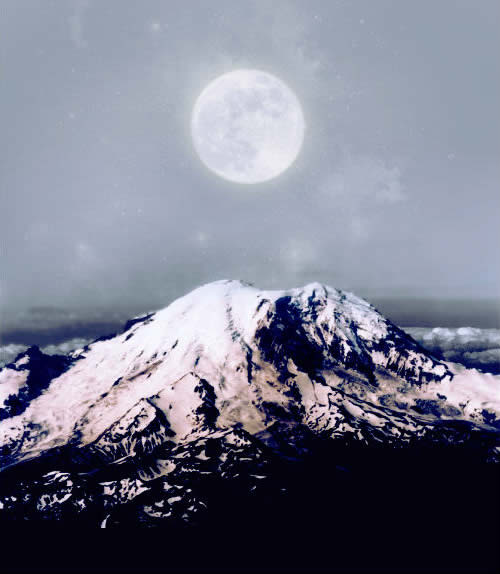 The Mountain Under The Full Moon image 29