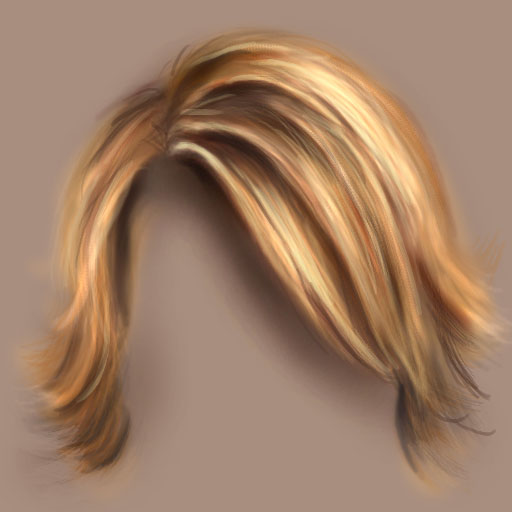 Drawing Hair with Photoshop image 7