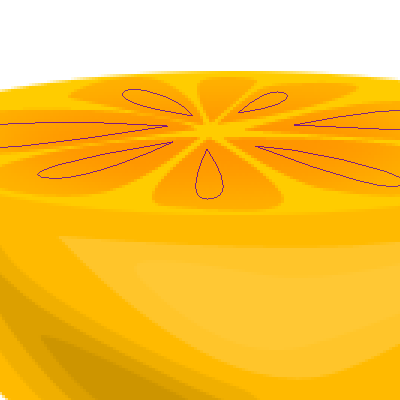 Orange Vector image 12