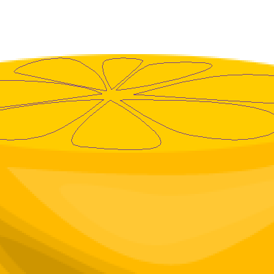 Orange Vector image 9