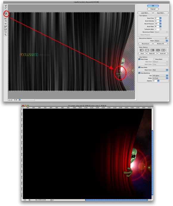 Surprise Behind the Curtain image 21