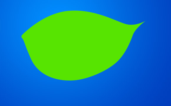 Splashy Leaf Wallpaper image 4