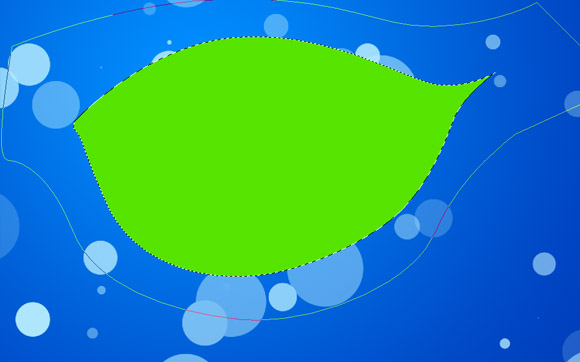 Splashy Leaf Wallpaper image 5