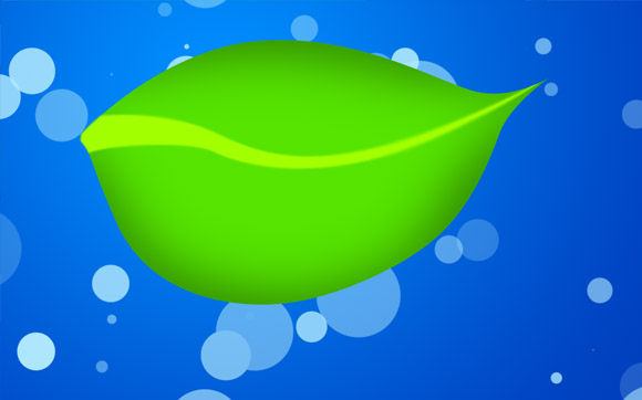Splashy Leaf Wallpaper image 7