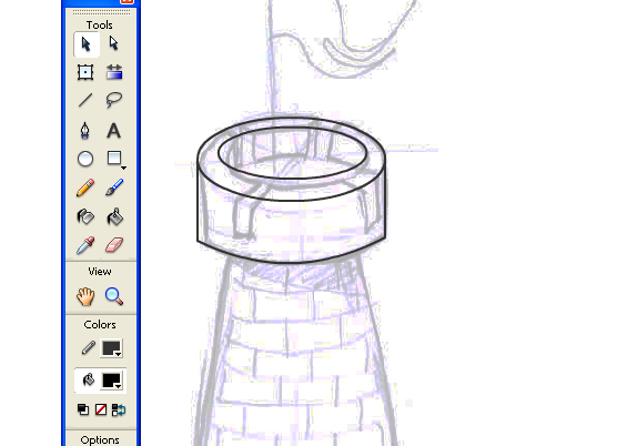 Using Adobe Flash to Create Vector Illustration of a Castle image 6
