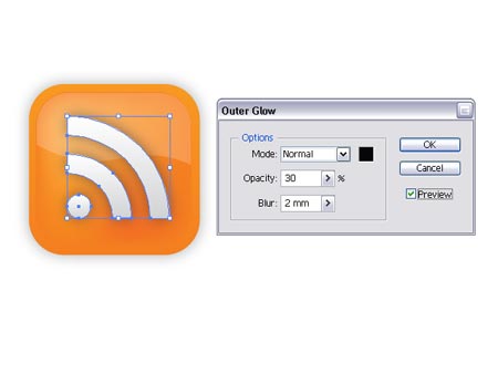 Create a Vector RSS Icon with Illustrator image 14