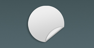 Making a Web 2.0 Sticker Tutorial: Final Result