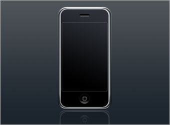 Create an iPhone from Scratch in Photoshop Tutorial: Final Result