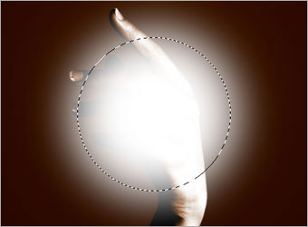 Making of Flaming Hand image 6