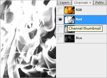 Making of Flaming Hand image 8