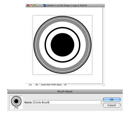 Trendy Circle Brush in Photoshop image 5