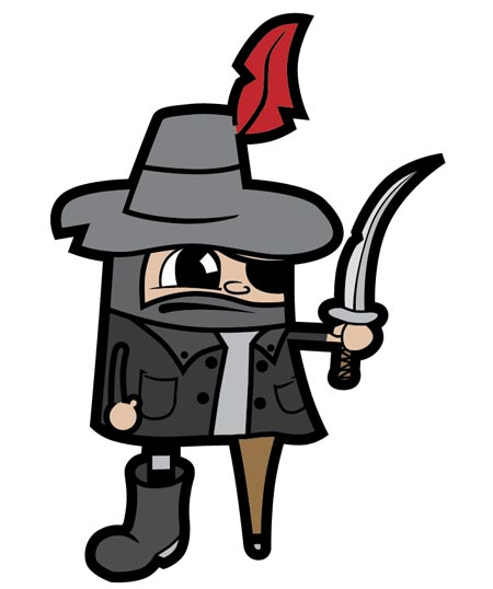 Create a Vector Pirate Cartoon Character from a Hand Drawn Sketch image 23