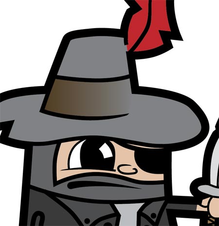 Create a Vector Pirate Cartoon Character from a Hand Drawn Sketch image 25