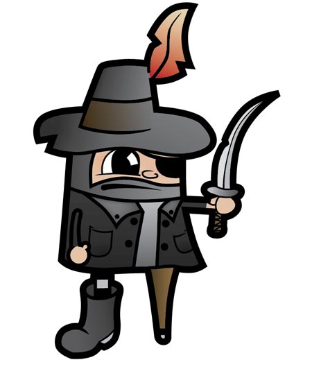Create a Vector Pirate Cartoon Character from a Hand Drawn Sketch image 27