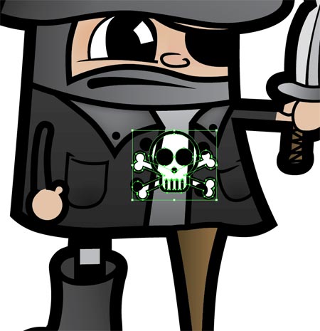 Create a Vector Pirate Cartoon Character from a Hand Drawn Sketch image 28