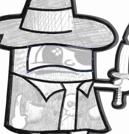 Create a Vector Pirate Cartoon Character from a Hand Drawn Sketch image 4