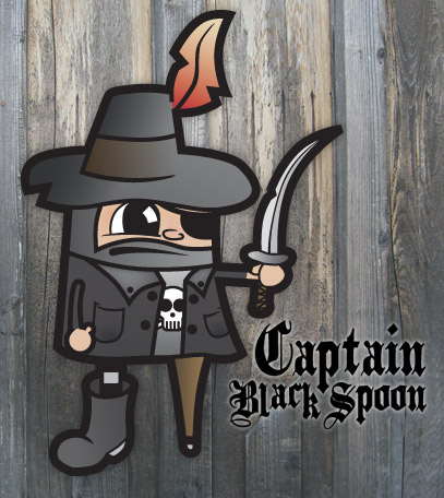Create a Vector Pirate Cartoon Character from a Hand Drawn Sketch Tutorial: Final Result