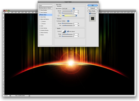 Really cool Eclipse Effect in Photoshop image 11