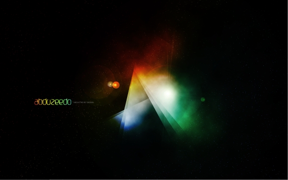 Space Lighting Effects in 10 Steps Tutorial: Final Result