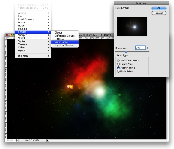 Space Lighting Effects in 10 Steps image 6